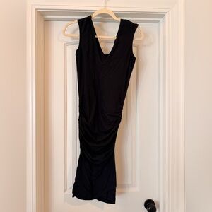 James Perse Black Sleeveless Dress